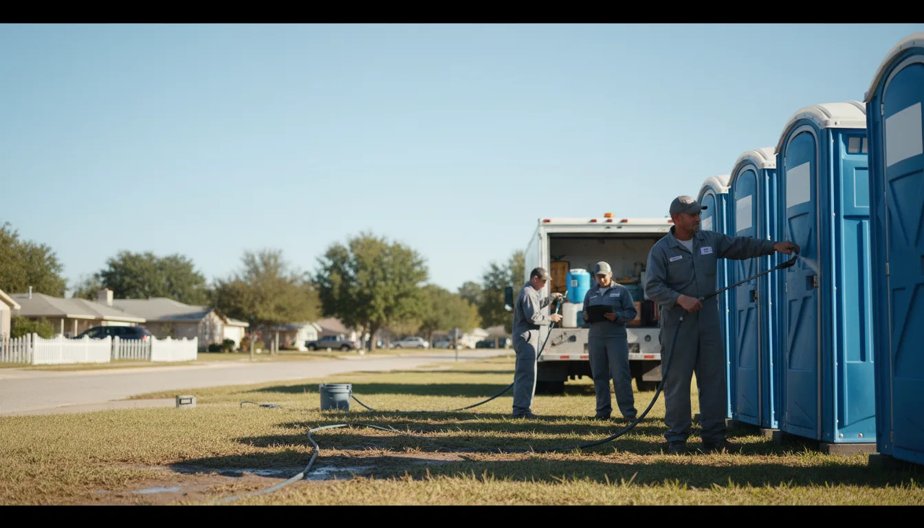 Long-Term Portable Toilet Rental in Severance, CO near me